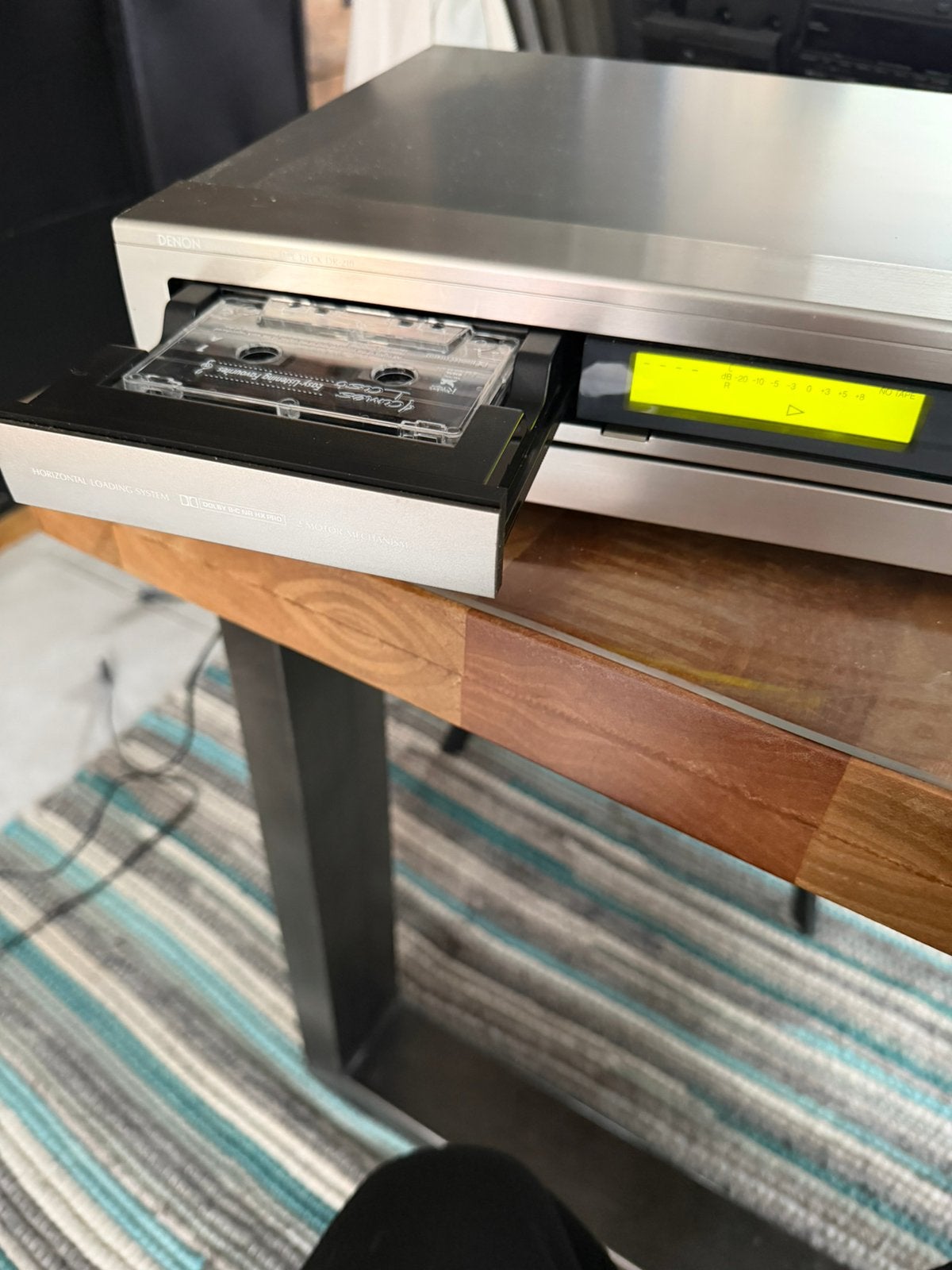 Denon DR-210 cassettedeck, Audio, Tv en Foto, Cassettedecks, Ophalen of Verzenden, Denon