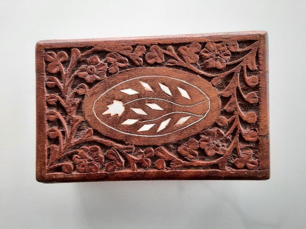 Houten juwelenkist, Ophalen of Verzenden