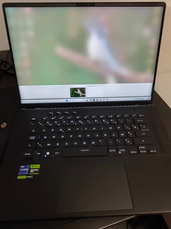 ASUS ROG Zephyrus M16 RTX 4080 / I9 13900h 32GB DDR5, Informatique & Logiciels, Ordinateurs portables Windows, Comme neuf, 16 pouces