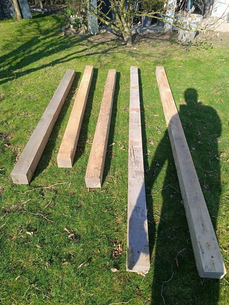 Lot de bois de récupération., Balken