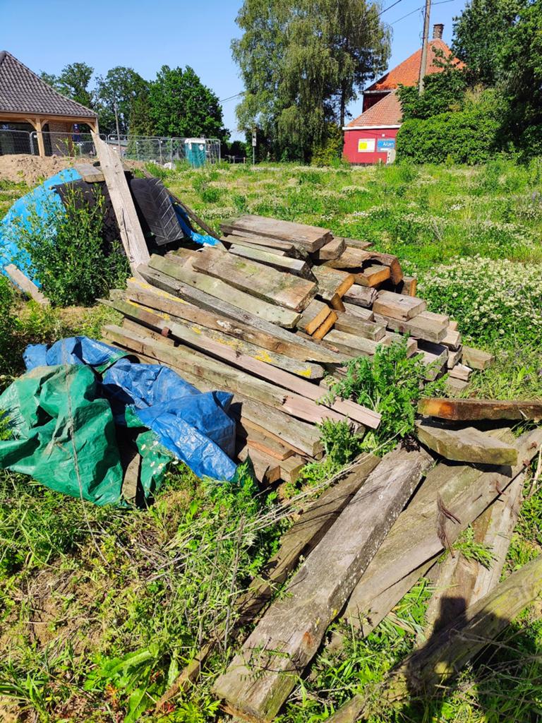 Houten balken, Jardin & Terrasse, Enlèvement