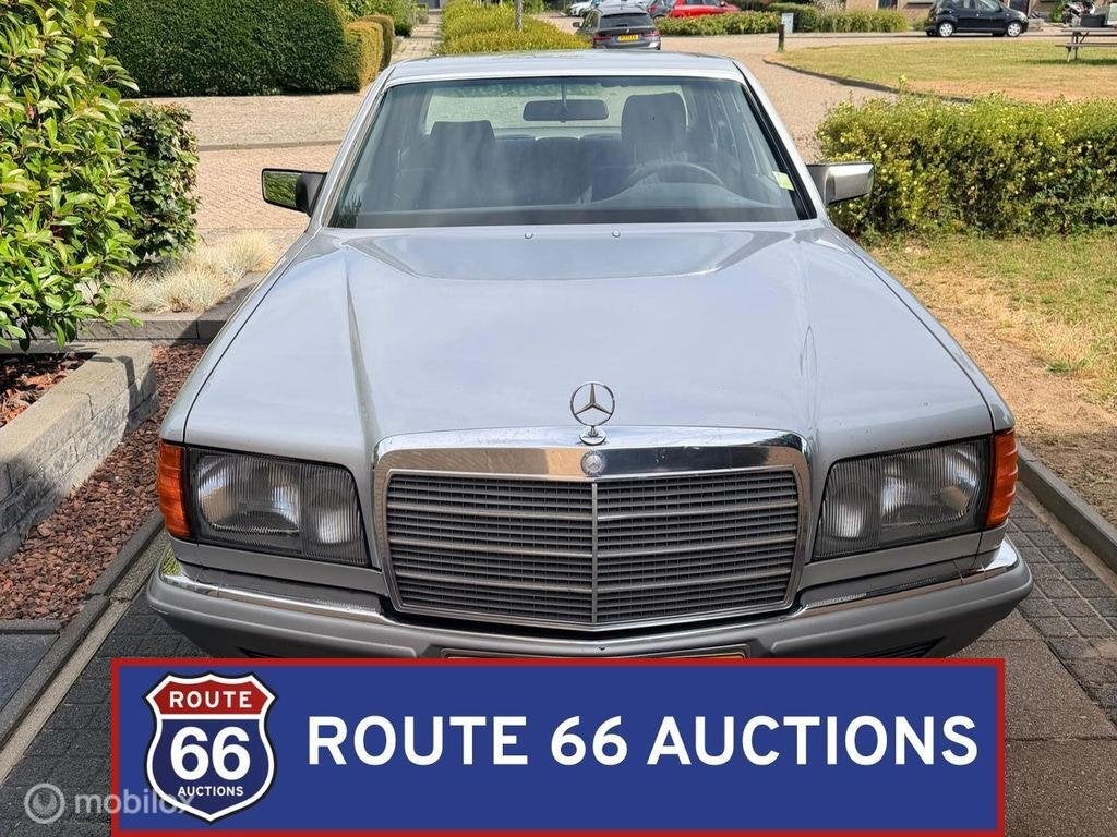 Mercedes-Benz 280 S | 1982 | Route 66 Auctions, Autos, Oldtimers & Ancêtres, Achat, Entreprise, Boîte manuelle, Autre carrosserie
