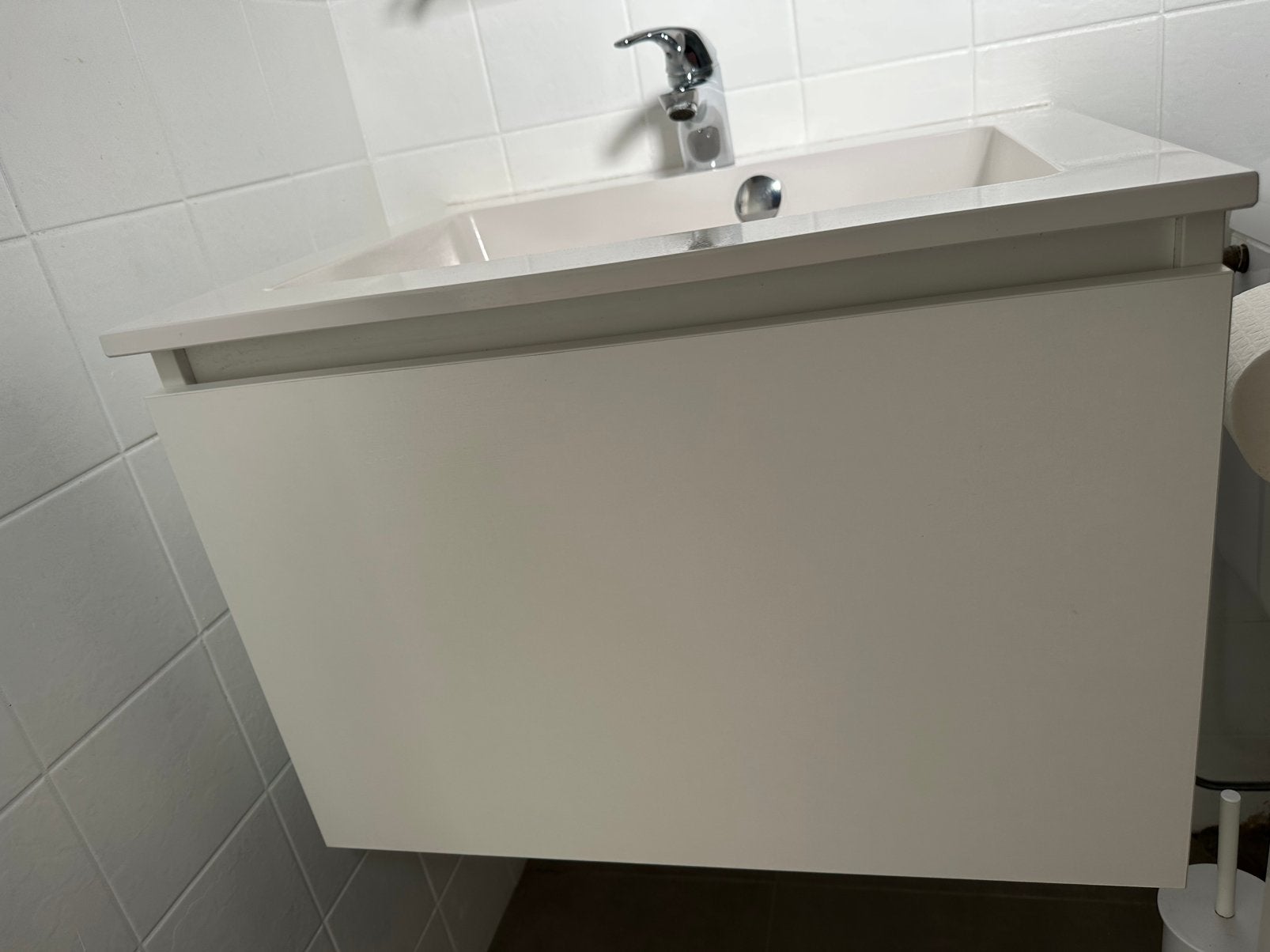 Lavabo mer kraan - gereserveerd, Huis en Inrichting, Ophalen, Zo goed als nieuw