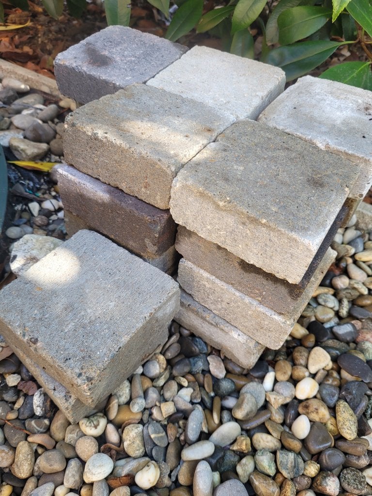 terrasklinkers, Enlèvement, Briques, Moins de 5 m², Béton