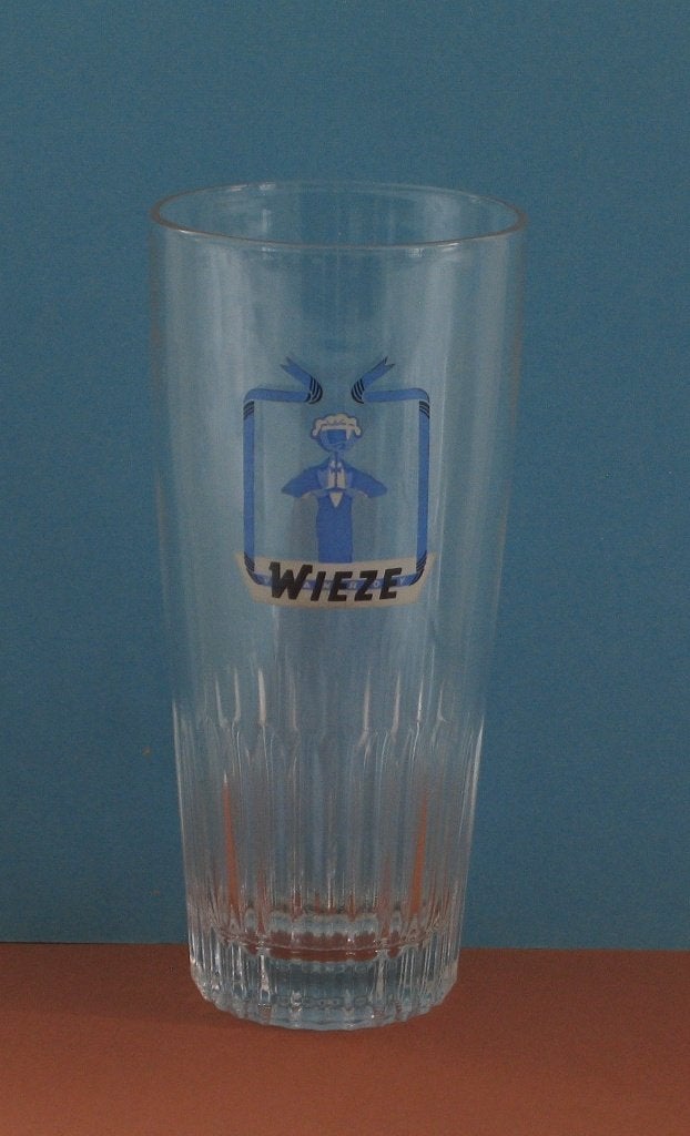 BIERGLAS WIEZE 126, Verzamelen, Ophalen, Gebruikt, Glas of Glazen, Overige merken