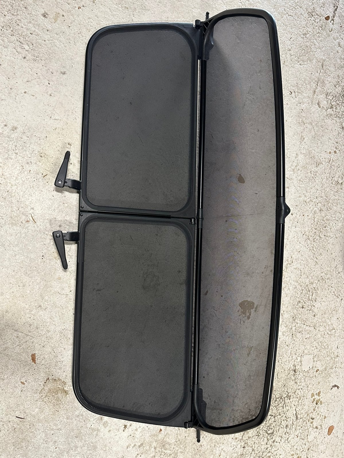 Origineel BMW 6-serie F12 Cabrio anti-whirlpoolnet + hoes, Ophalen, Nieuw, BMW