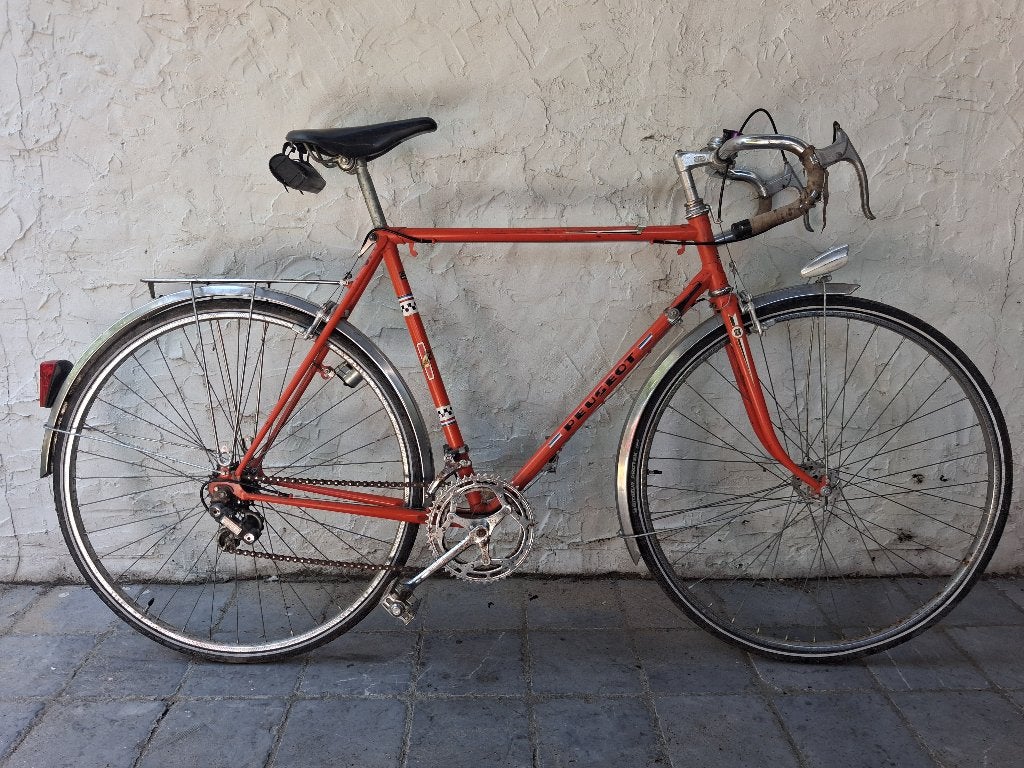 peugeot koersfiets, Vélos & Vélomoteurs, Enlèvement, Frein sur jante, Peugeot