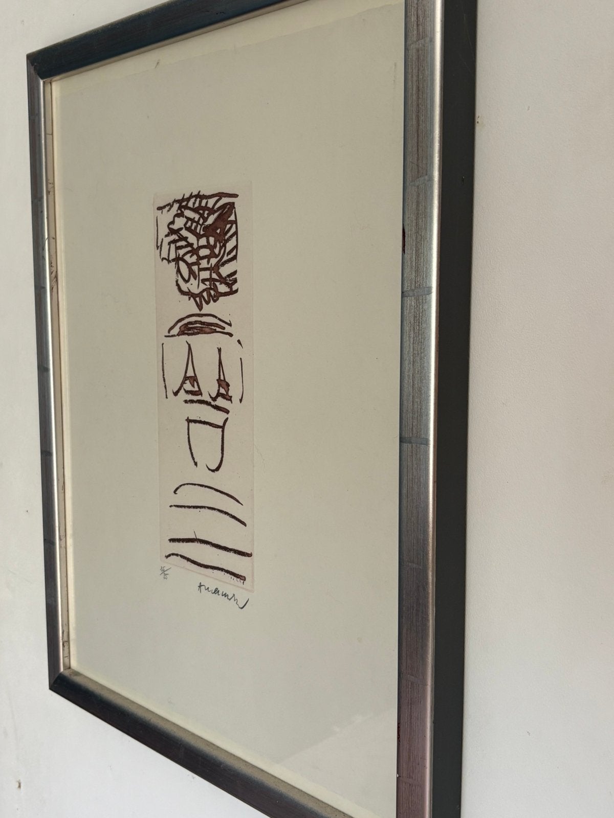 Lithographie Pierre Alechinsky, Enlèvement ou Envoi, Comme neuf