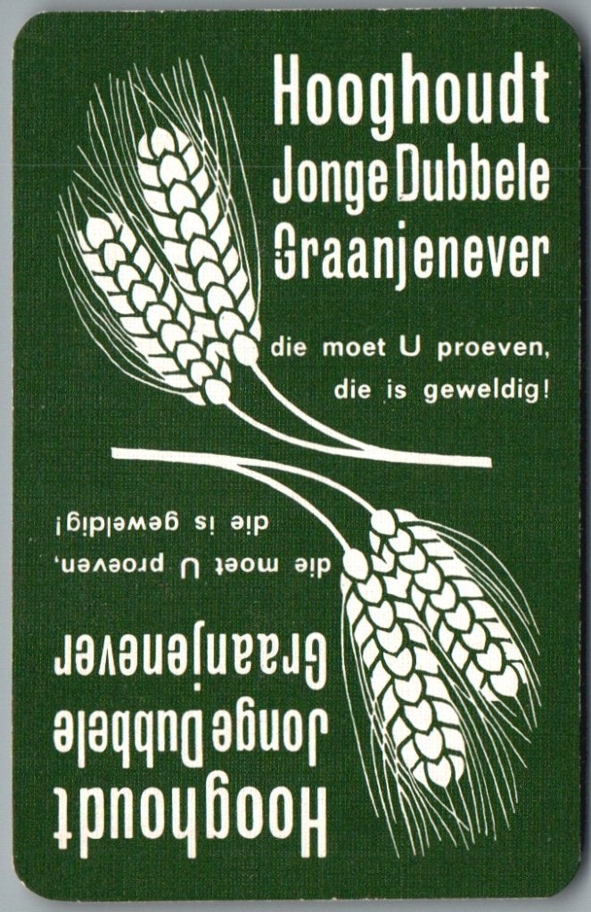 speelkaart - LK15578 - Hooghoudt, Verzamelen, Speelkaarten, Jokers en Kwartetten, Verzenden, Zo goed als nieuw, Speelkaart(en)