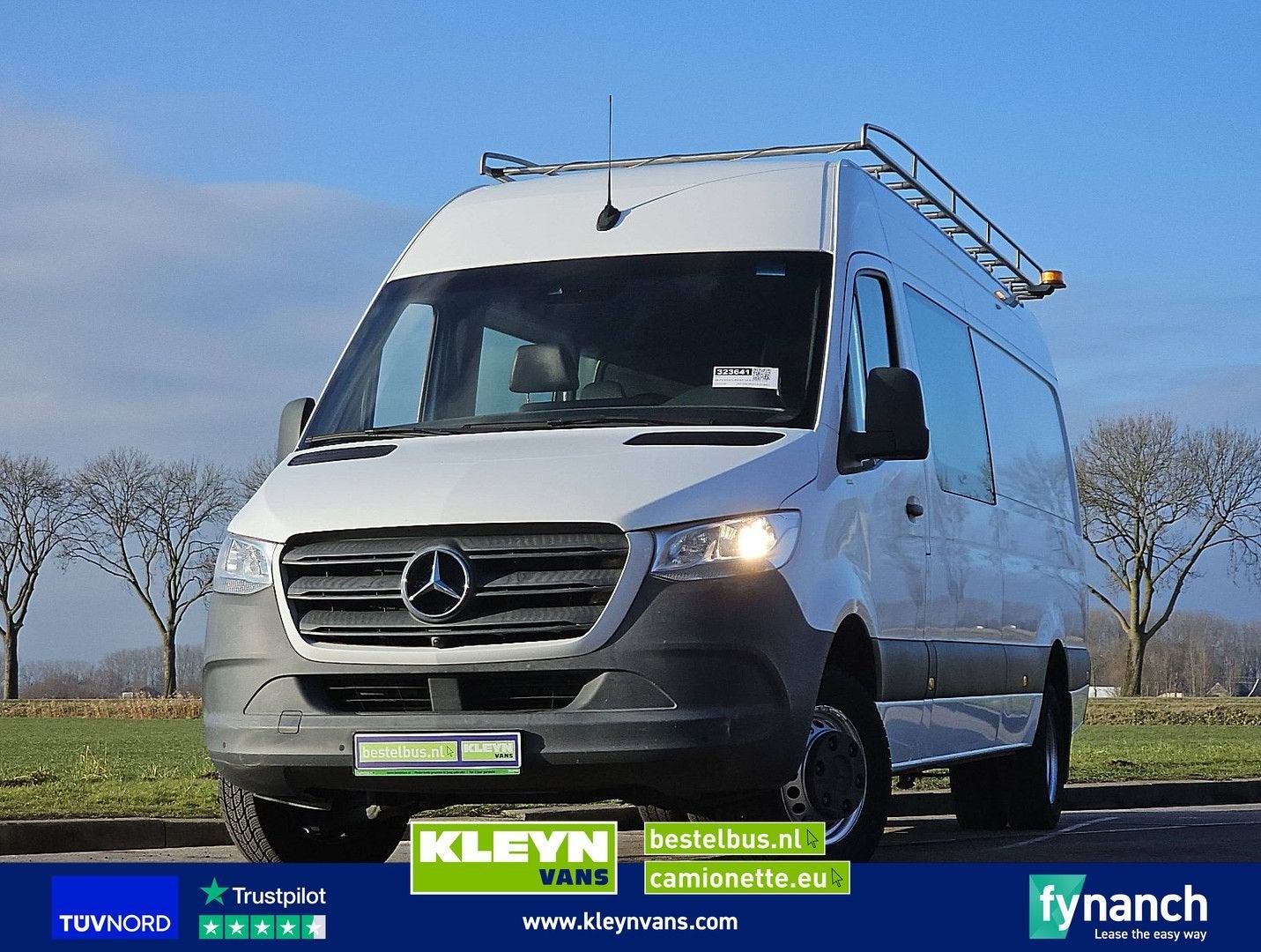 Mercedes-Benz SPRINTER 516 L3H2 Dubbel Cabine !, Auto's, Bestelwagens en Lichte vracht, Wit, Mercedes-Benz, Bedrijf, Te koop