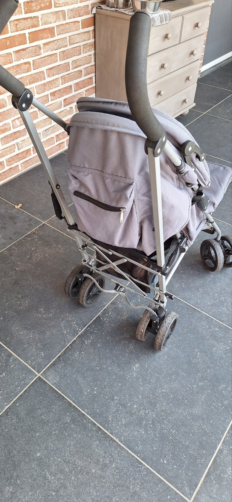kinderbuggy, Ophalen