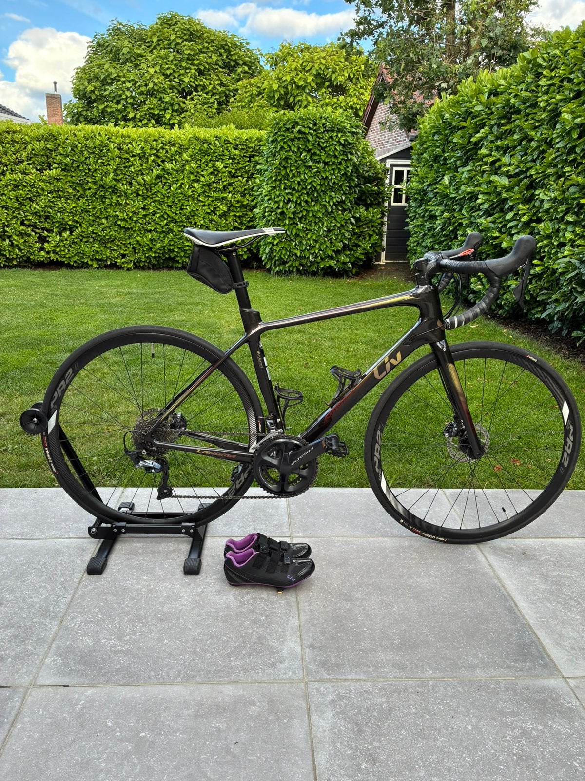 Vélo de route Liv Langma pour femme taille M, Sports & Fitness, Enlèvement, Utilisé, Chaussures