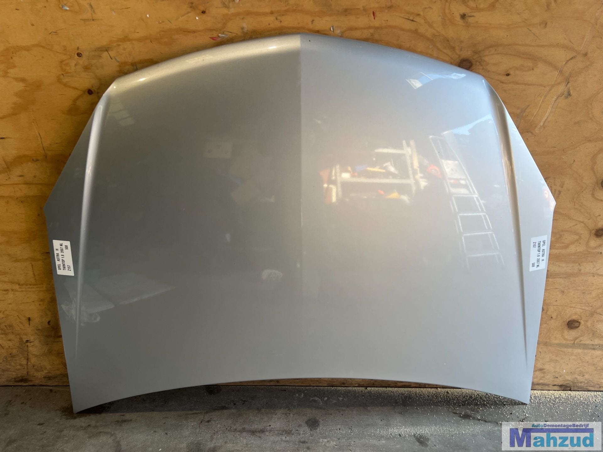 OPEL ASTRA H TWINTOP Zilver Z157 Motorkap 2005-2010, Gebruikt, Opel Automobile GmbH, Kontakt@opel-infoservice.de, Motorkap