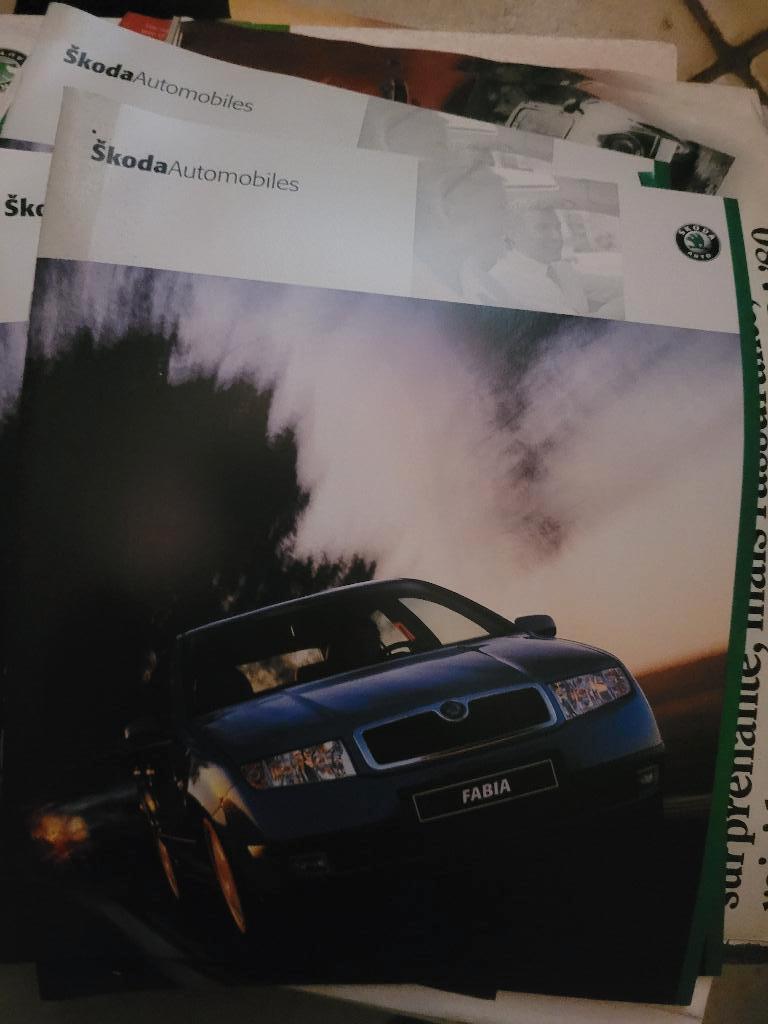Officiële catalogus van Škoda Fabia G1 (voormalige dealer), Ophalen, Nieuw