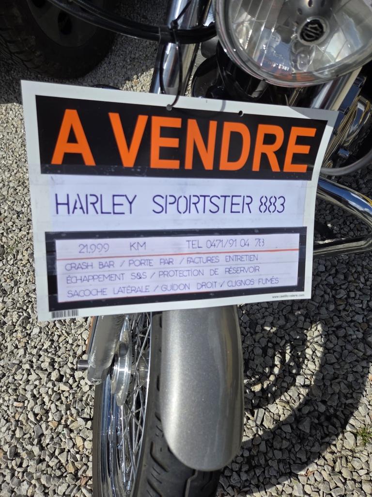 HARLEY SPORTSTER 883, Occasion, Plus de 35 kW, Particulier, 883 cm³