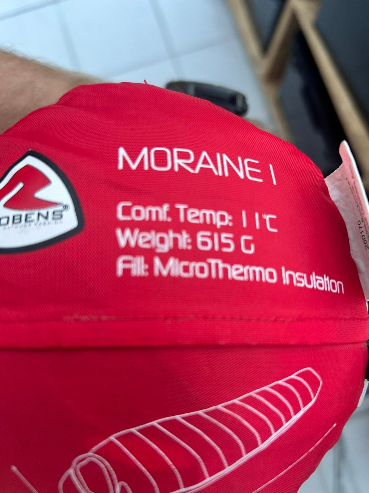Robens slaapzak Moraine 1, Enlèvement ou Envoi, Comme neuf