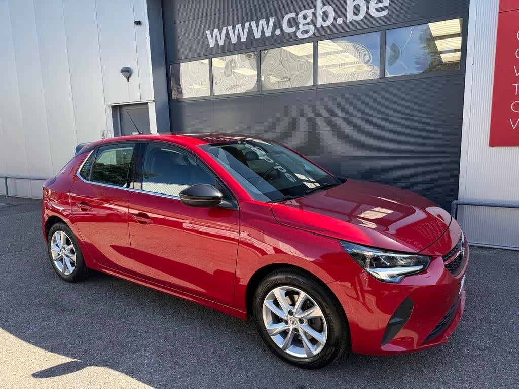 Opel Corsa 12 turbo 101pk ELEGANCE AUTOMAAT8 TOPPER, Auto's, Gebruikt, 1199 cc, Leder, 5 zetels