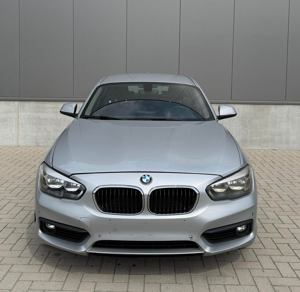 2017 BMW 116 - 280dKM, Automaat, Leder, Bedrijf, Zilver of Grijs