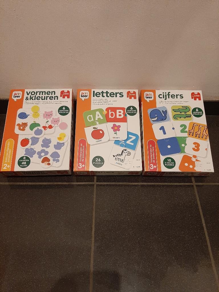 Spellen Jumbo 'Ik leer', Kinderen en Baby's, Speelgoed | Educatief en Creatief, Ophalen, Zo goed als nieuw, Taal en Lezen