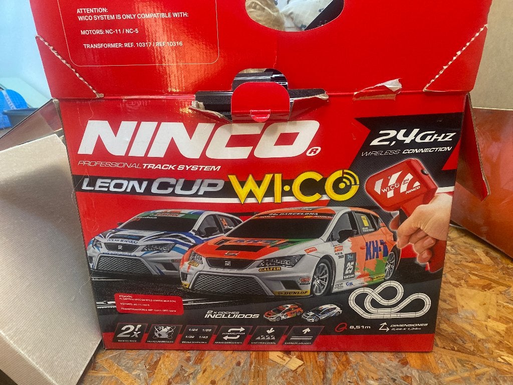 Racebaan Ninco, Ophalen, Gebruikt, Auto