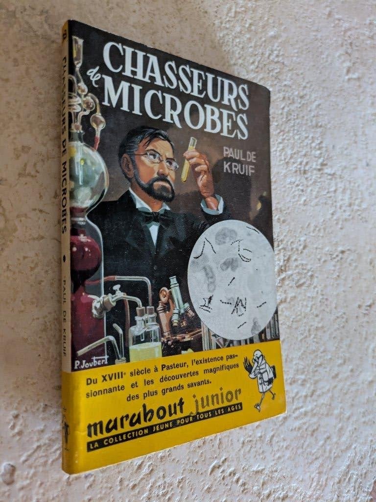 Chasseurs de microbes (Paul de Kruif)., Livres, Enlèvement ou Envoi, Utilisé, Paul de Kruif.