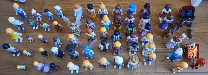 50 personnages  playmobil, Enfants & Bébés, Enlèvement, Comme neuf