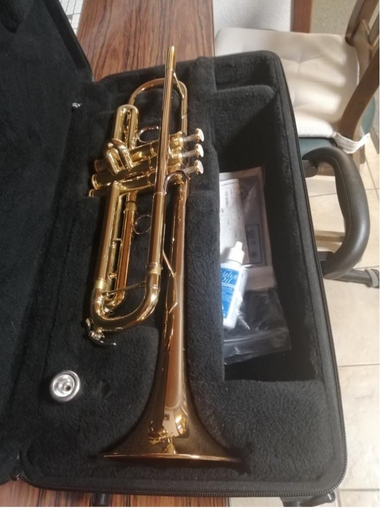 Yamaha Trompet Model YTR 5335 GII - Onberispelijke staat, Muziek en Instrumenten, Ophalen, Nieuw, Trompet in si bemol, Met koffer