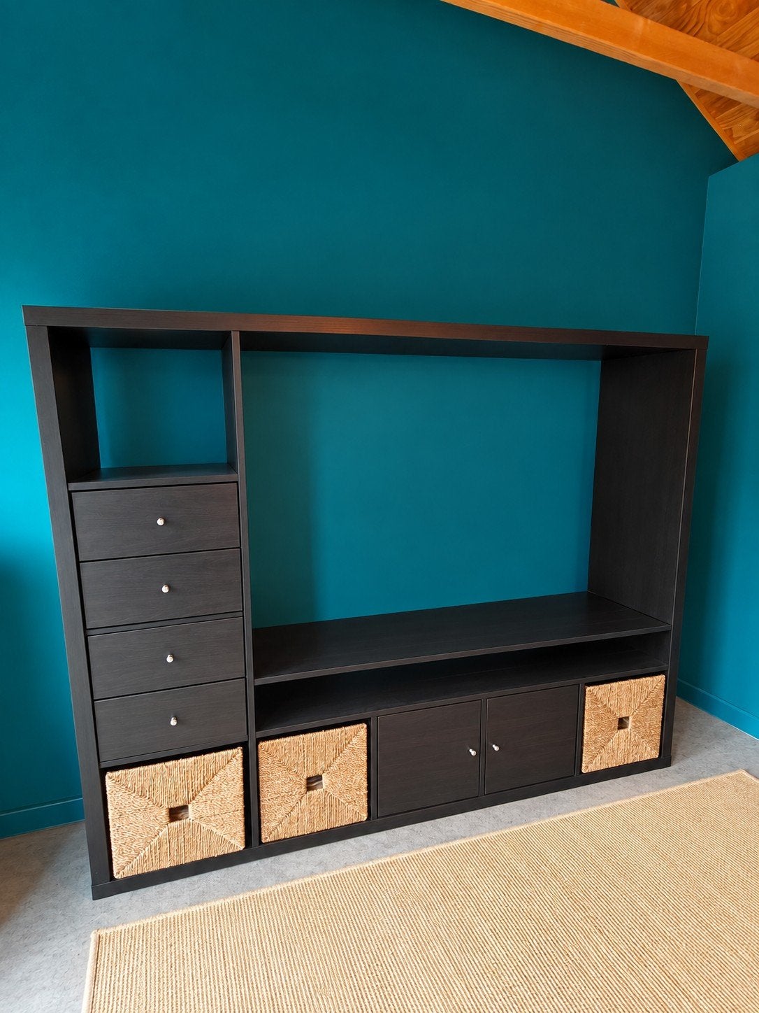 TV meubel, Neuf, Avec porte(s), 25 à 50 cm, 150 à 200 cm