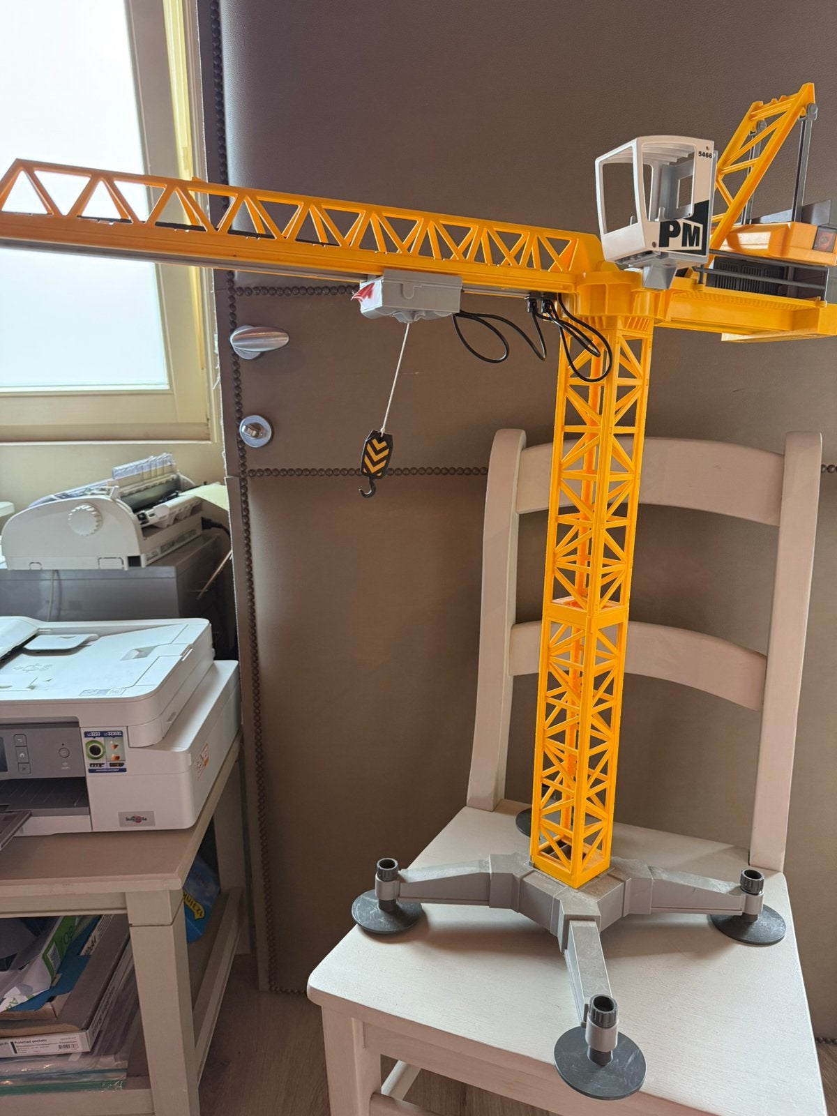 Playmobil grote kraan 5466, Ophalen of Verzenden, Zo goed als nieuw
