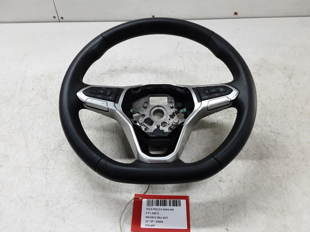 VOLANT DIRECTION Volkswagen Polo VI (AW1) (01-2017/11-2021), Volkswagen, Mevr. I. Hauben, Utilisé, Rue de l'Espoir 34 34
4030  GRIVEGNÉE, BE
