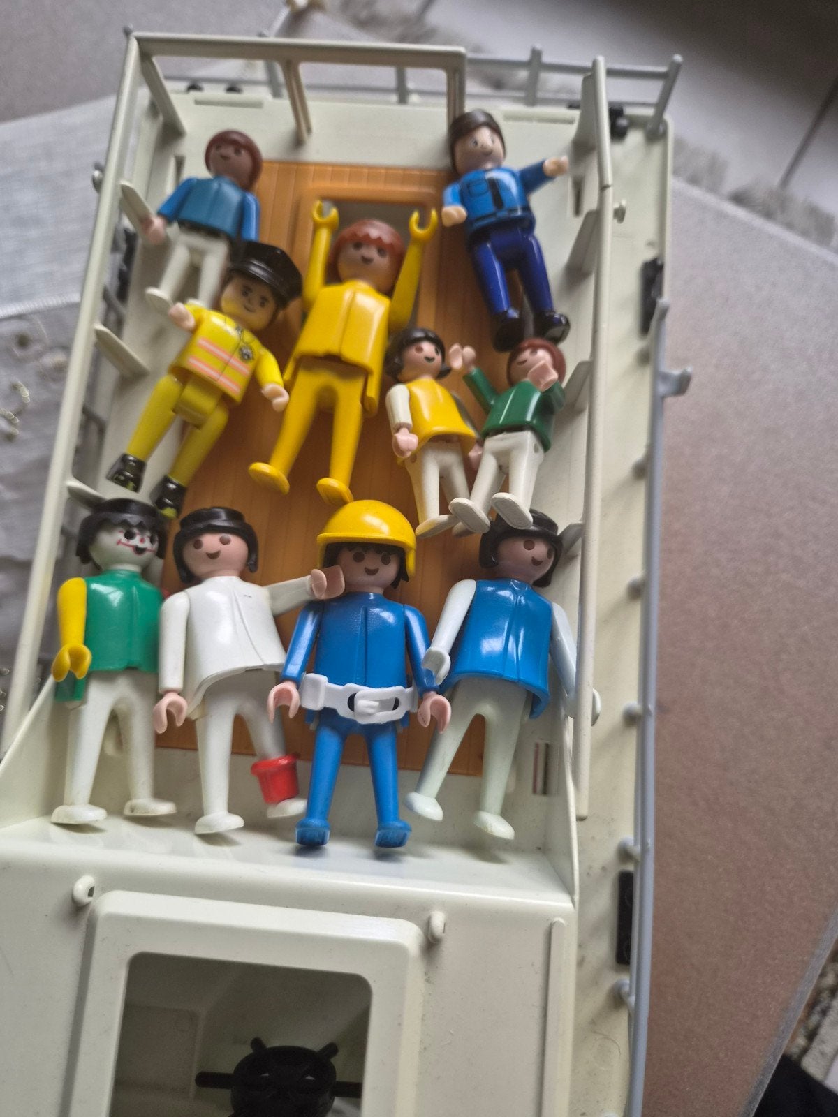 bateau Playmobil+10 poupées, Enlèvement ou Envoi