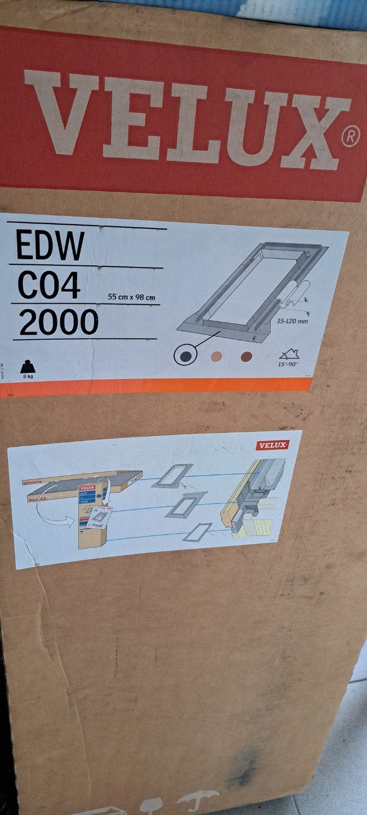 Velux kader CDW C04, Doe-het-zelf en Bouw, Ophalen
