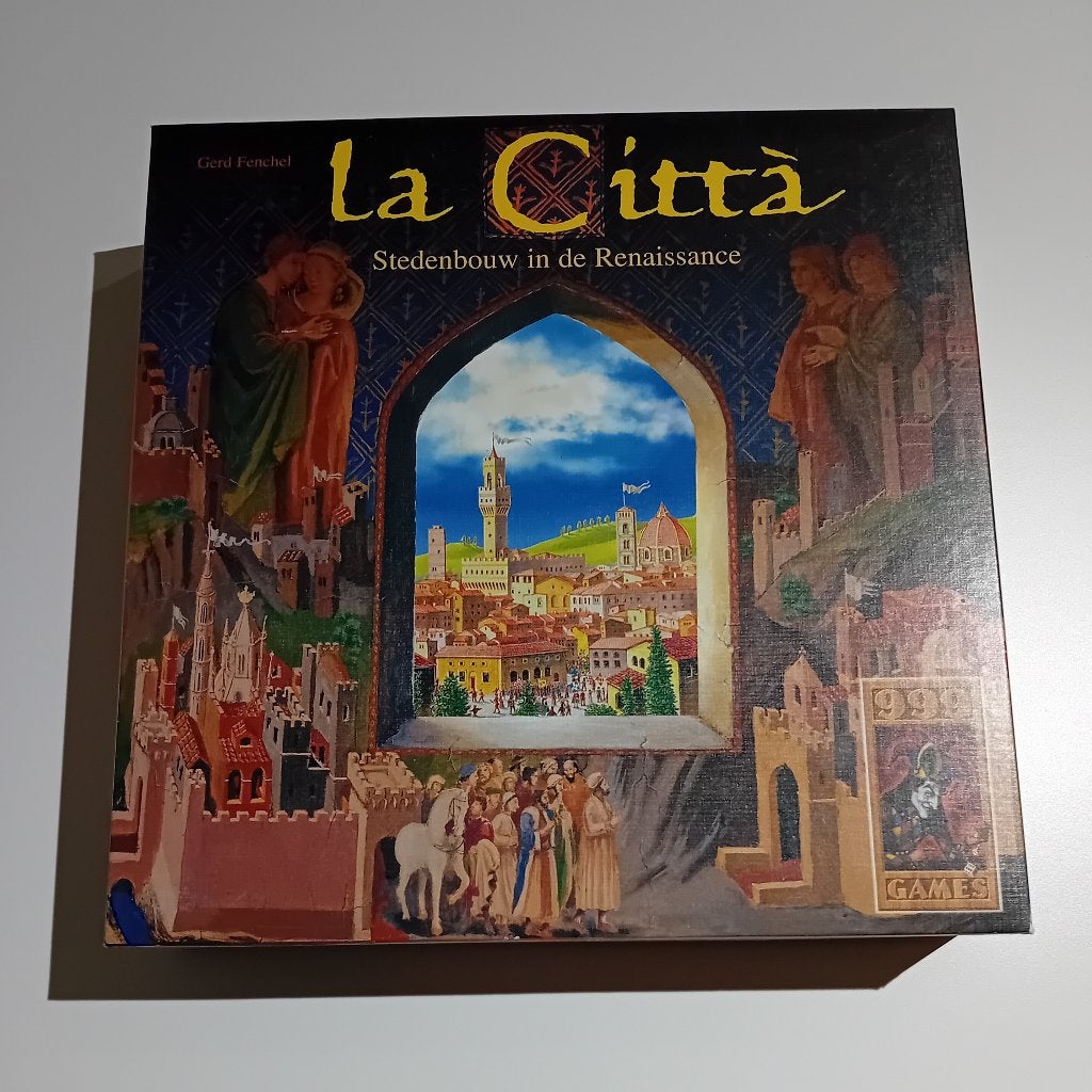 La Citta, Hobby en Vrije tijd, Gezelschapsspellen | Bordspellen, Zo goed als nieuw, Een of twee spelers, Drie of vier spelers