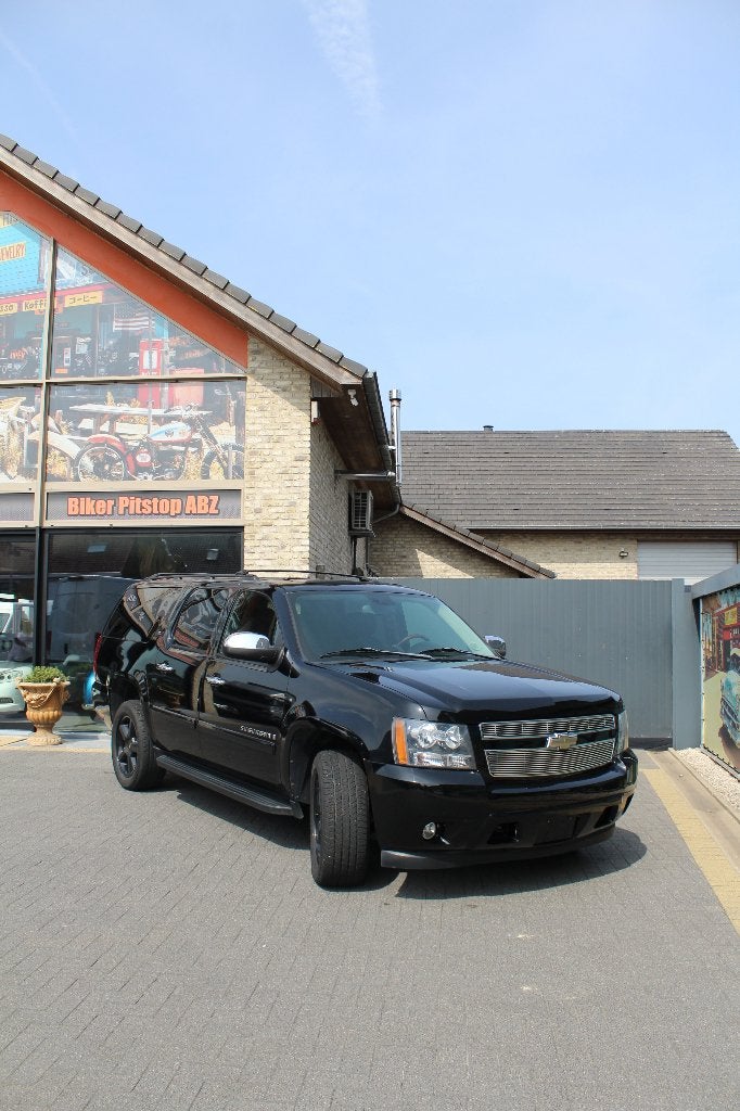 Chevrolet Suburban 5.3 i LPG, Auto's, Automaat, 238 kW, Zwart, Leder