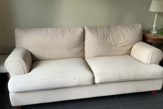 Comfortabele zetel, Huis en Inrichting, Zetels | Zetels, Ophalen, Gebruikt, Driepersoons, Rechte bank