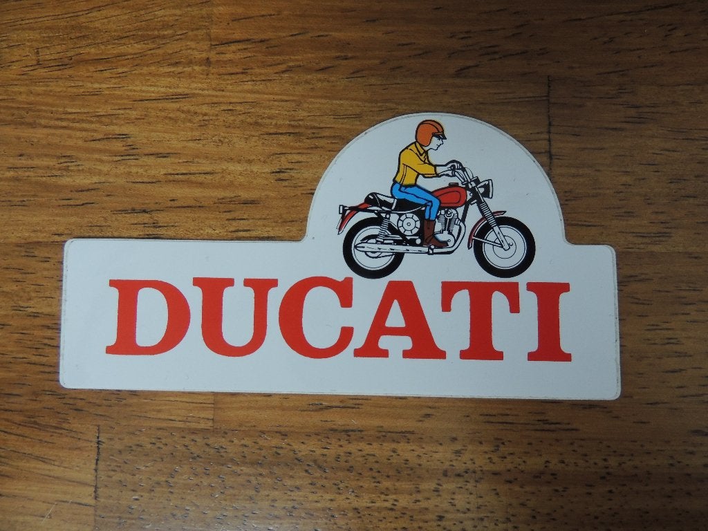 ducati moto sticker, Verzamelen, Stickers, Ophalen of Verzenden, Zo goed als nieuw