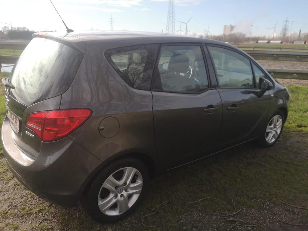 Opel Meriva, Auto's, Opel, Voorwielaandrijving, Euro 5, Stof, Zwart