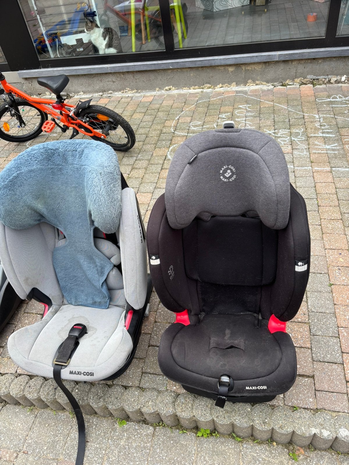 Maxi cosi autostoel easy fix, Kinderen en Baby's, Ophalen, Gebruikt, 9 t/m 18 kg, Verstelbare rugleuning