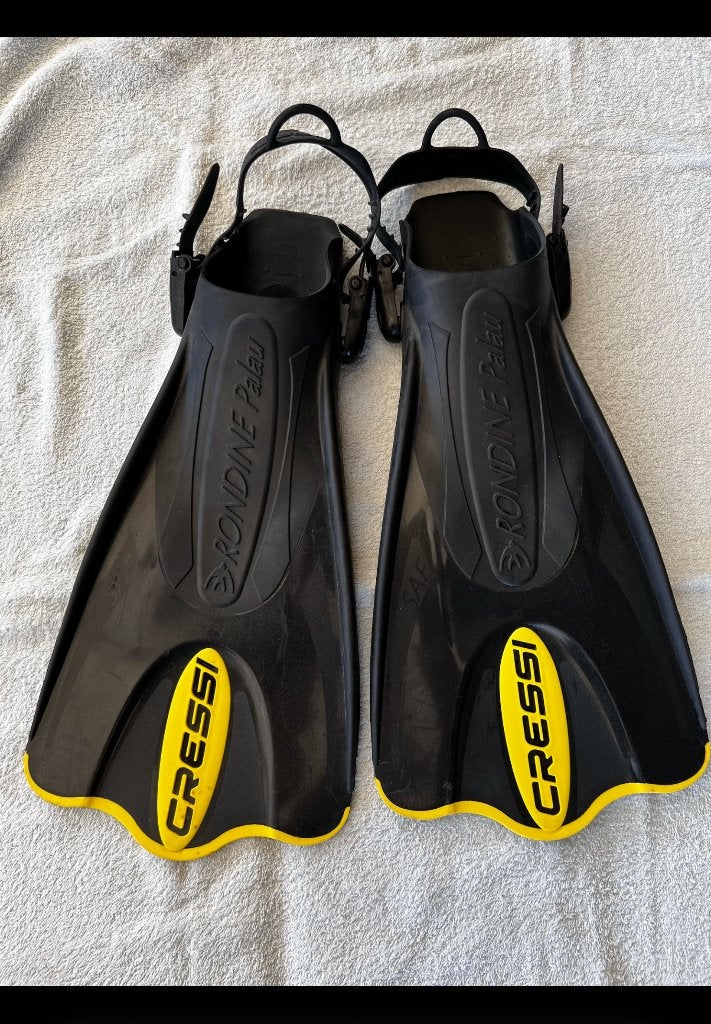 Palme Cressi Palau, Enlèvement ou Envoi, Utilisé, Palmes de natation ou de plongée