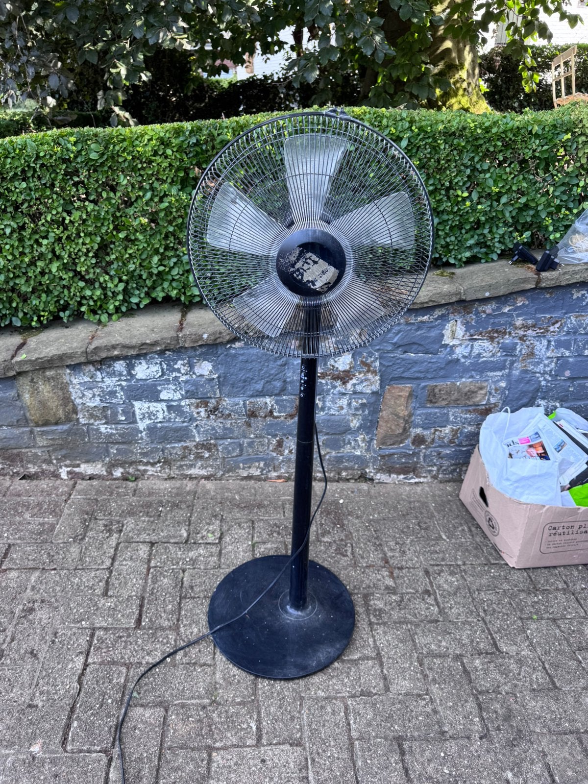 Staande ventilator, Elektronische apparatuur, Ophalen, Gebruikt