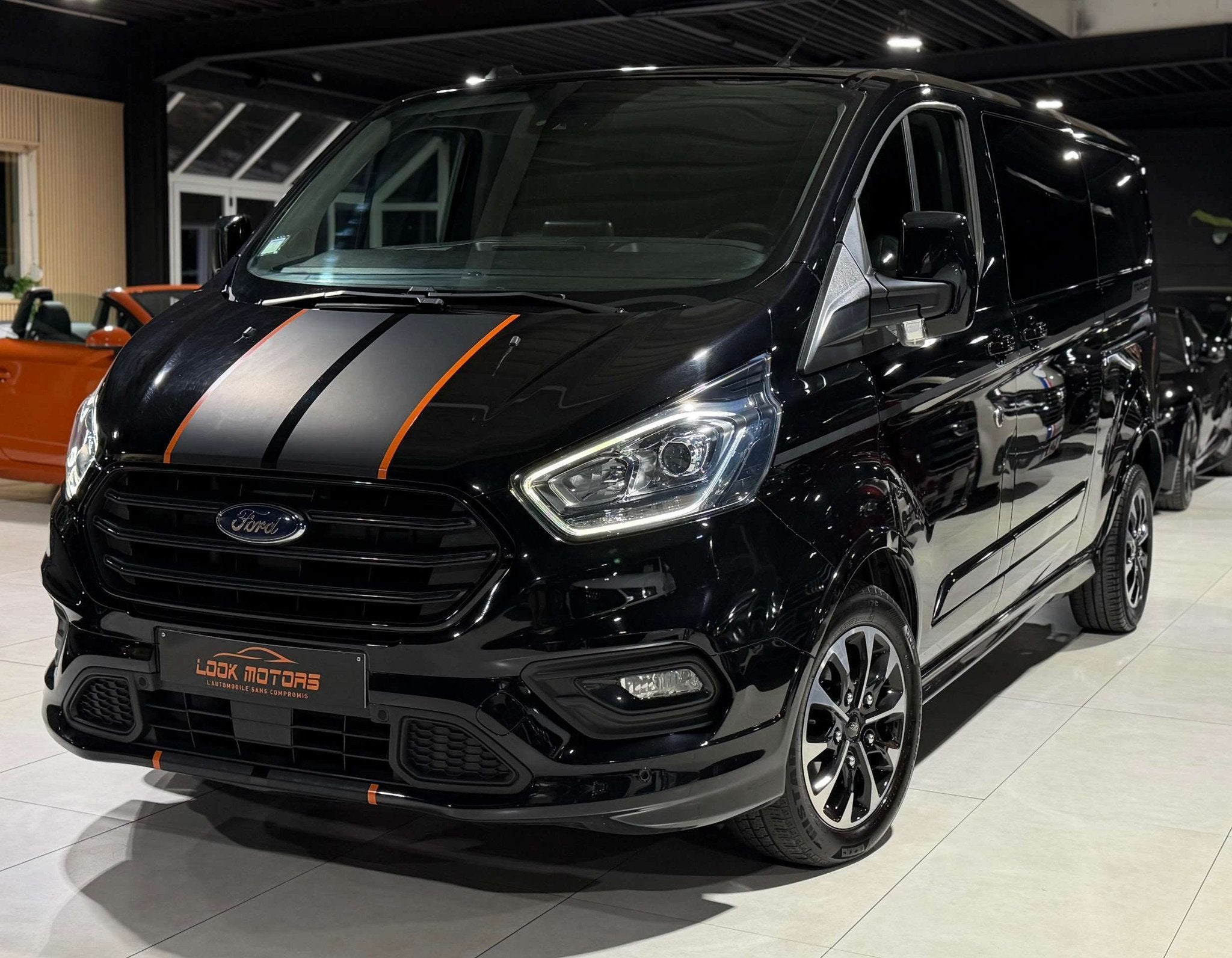 Ford Transit Custom LONG 2.0 TDCi Sport S/S 185CV DOUBLE POR, Cuir, Achat, Euro 6, Boîte manuelle
