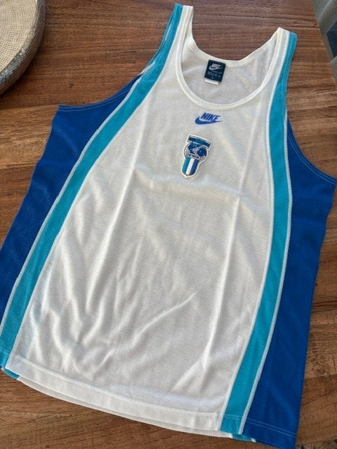 T shirt vintage Nike maat L, Kleding | Heren, Maat 52/54 (L), Meerkleurig, Nike, Ophalen of Verzenden