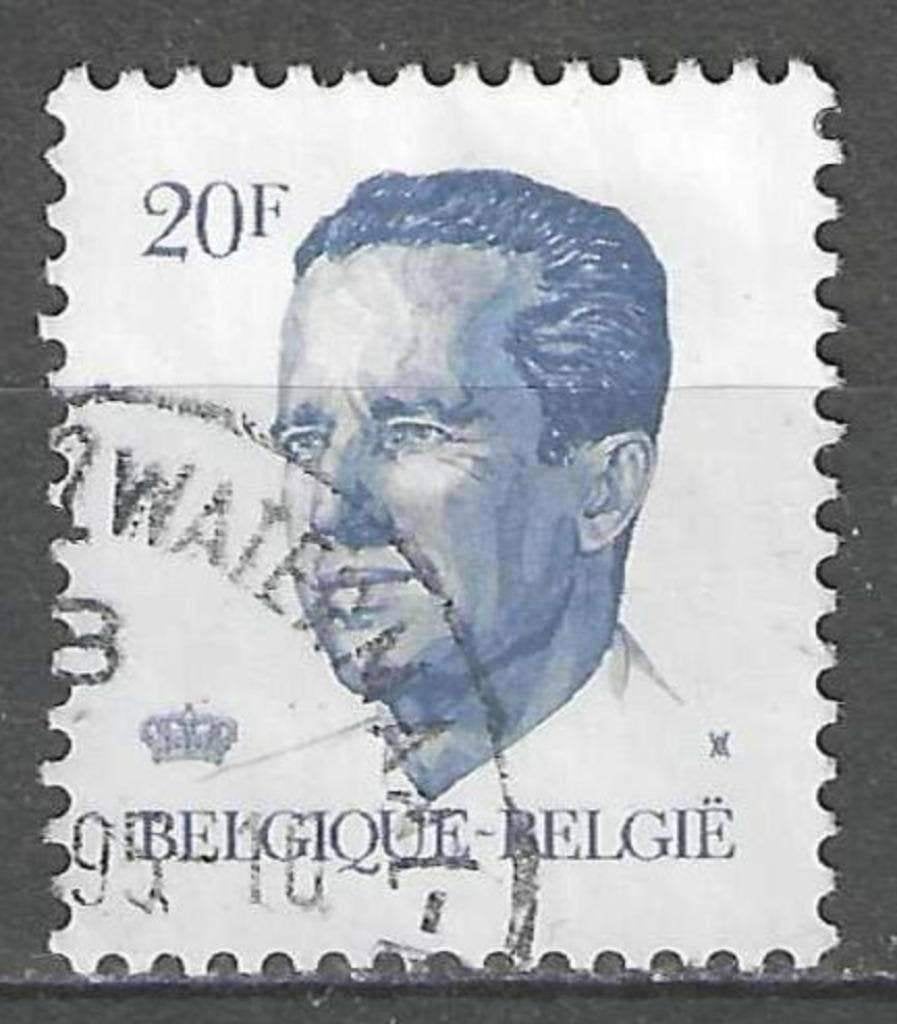 Belgique 1984 - Yvert/OBP 2135 - Boudewijn - Type Rim (ST), Envoi, Affranchi, Oblitéré, Maison royale