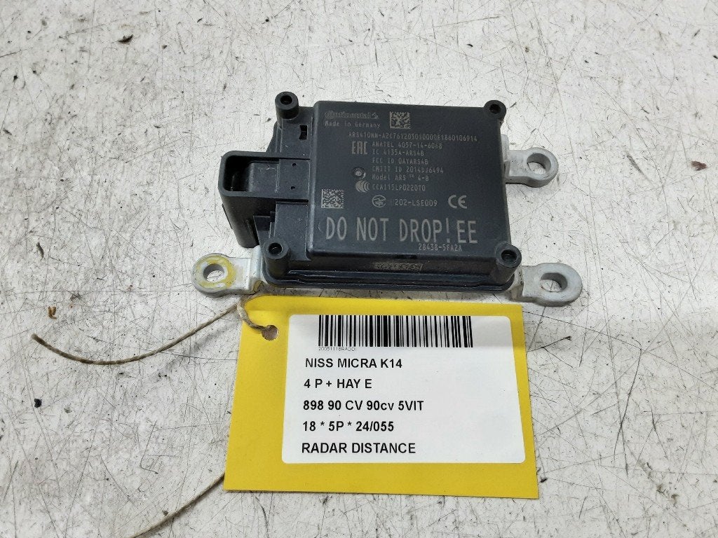 RADAR ANTI COLLISION Nissan Micra (K14) (284385FA2A), Autos : Pièces & Accessoires, Germany@nissan-services.eu, Kronenweg 38
50389  Wesseling, DE