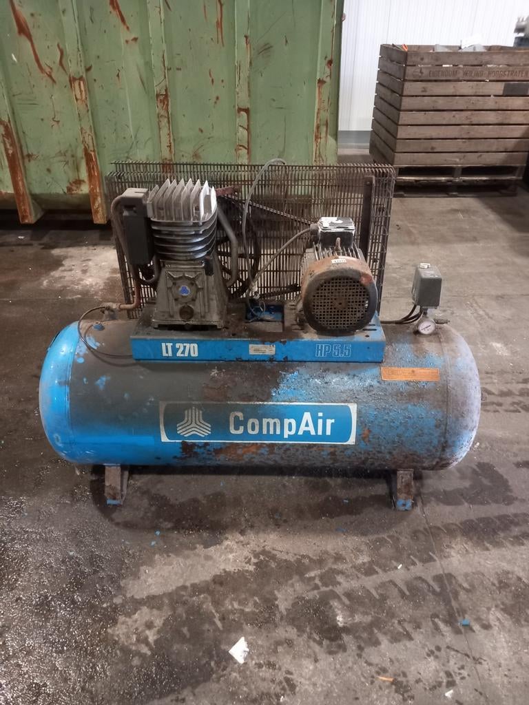 Lucht compressor, Ophalen