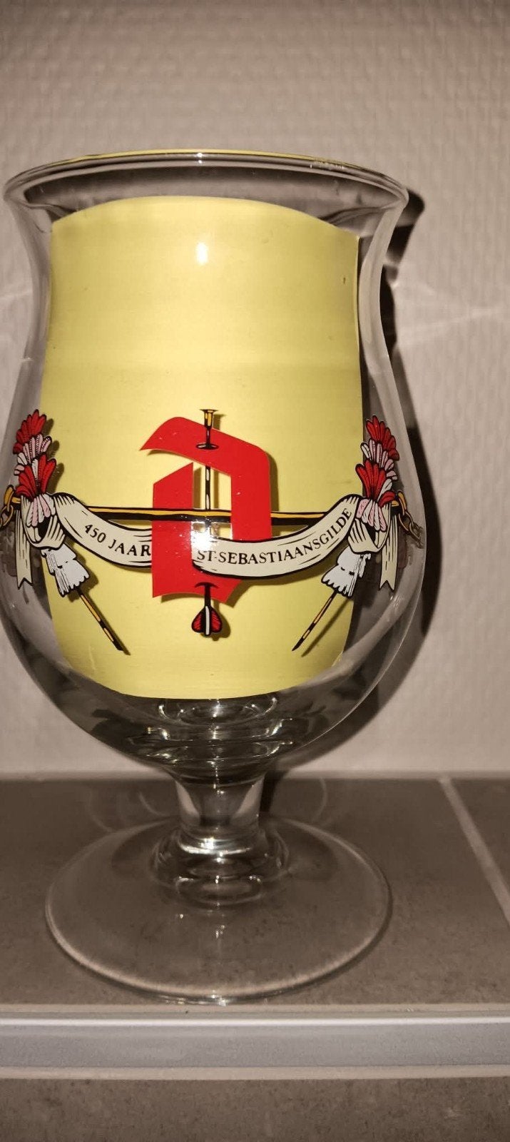 Duvel glas (1), Collections, Marques de bière, Enlèvement ou Envoi, Duvel