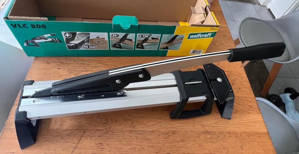 Wolfcraft VLC 800 snijpers, Doe-het-zelf en Bouw, Ophalen, Zo goed als nieuw