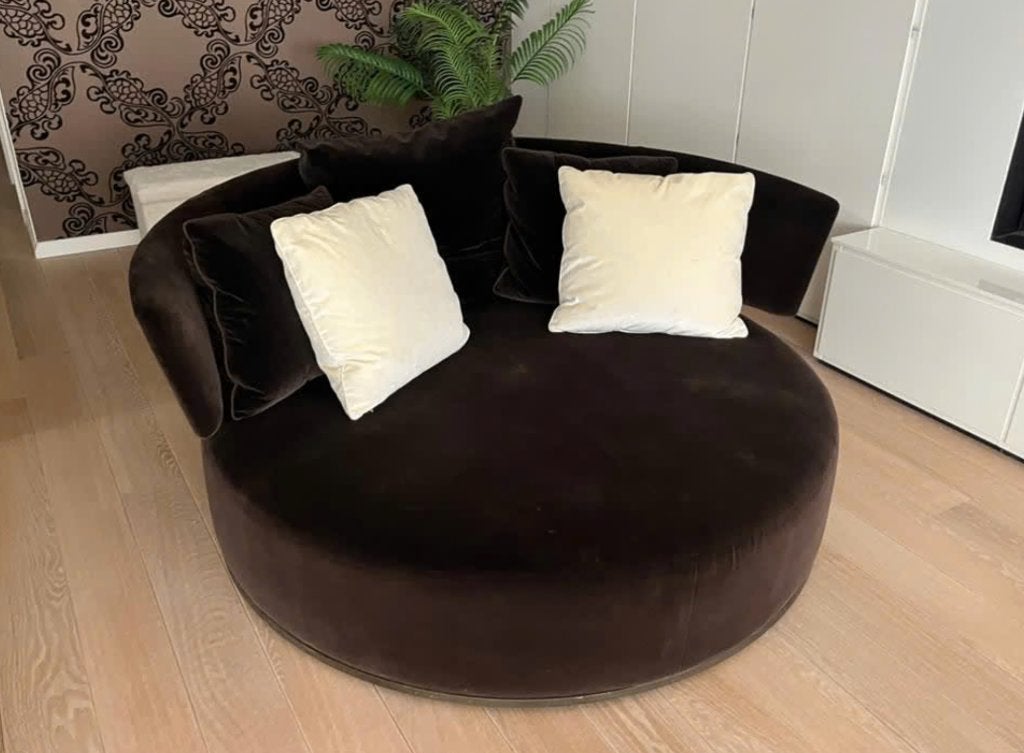 Maxalto 'Amoenus' ronde bank (np. €10.500), Ophalen, Gebruikt, Overige maten, 150 tot 200 cm