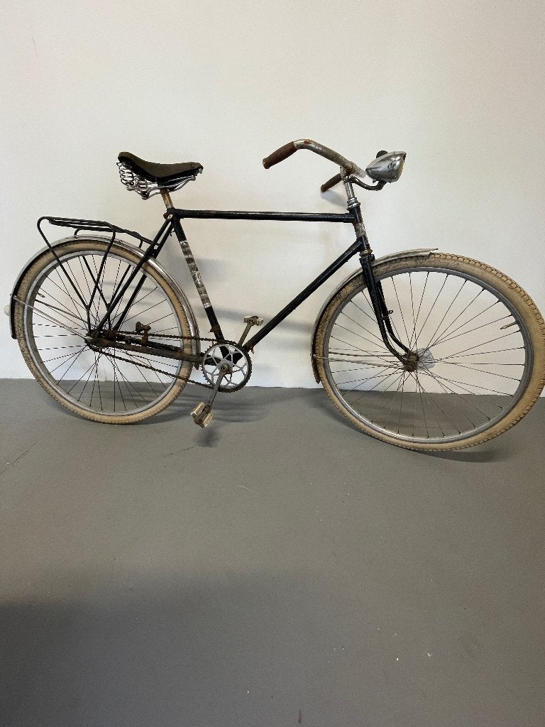 Mooie klassieke heren fiets, Fietsen en Brommers, Fietsen | Heren | Herenfietsen, Terugtraprem, Gebruikt, 49 tot 53 cm, Ophalen