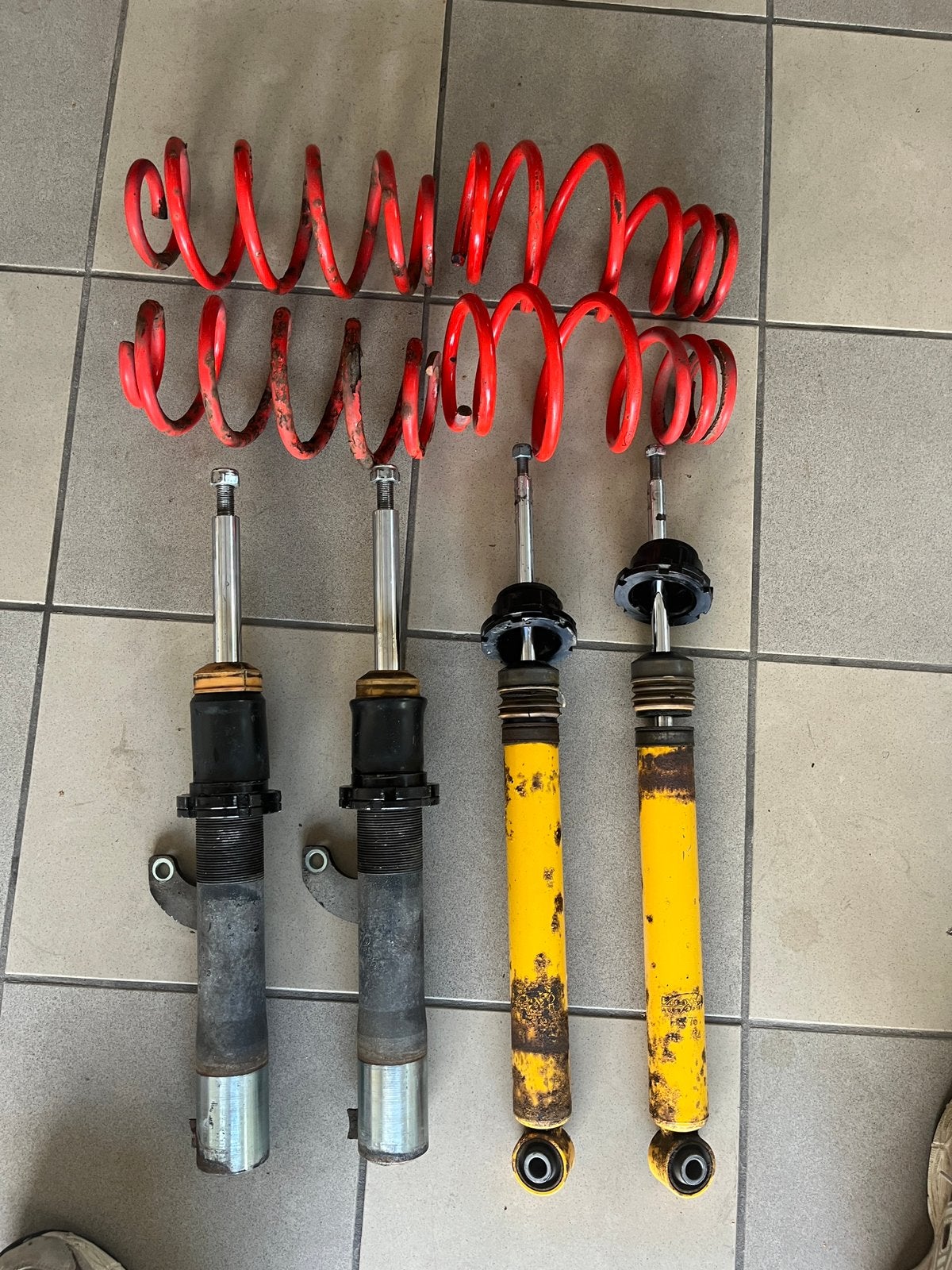 V-Maxx Schroefset / Verlagingsset 4f 55, Auto-onderdelen, Ophalen, Gebruikt, Audi